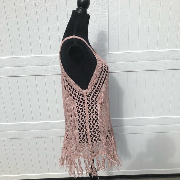 πΈπΈ Fringed Linen Blend Knit Tank πΈπΈ - Picture 9 of 14